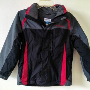 Columbia Boys Youth Winter Hooded Jacket - Boys Size 10/12 - Excellent Condition